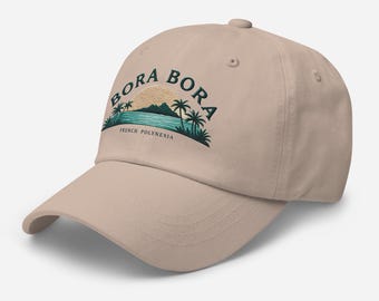 The Island Escapist Broderad Ballkeps – Bora Bora