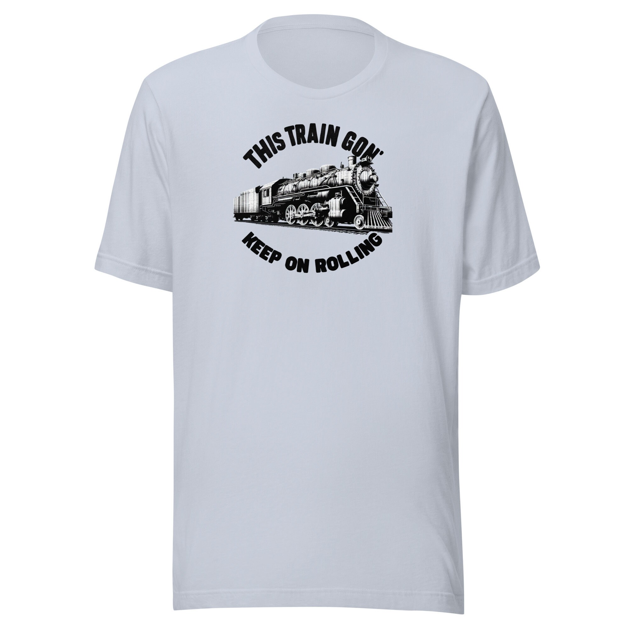 T-shirt SPT Glasgow Metro – Parodie De Trains (Gildan Softstyle, Blanc, Taille L)