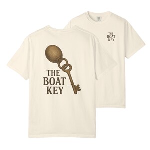 Båtnyckeln T-shirt Vintage Nautical T-shirt, Slip 47 Wharf Graphic, Comfort Colors Dockside T-shirt