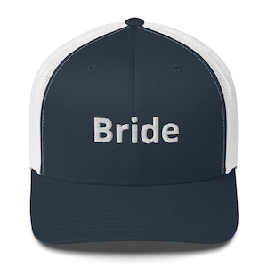 Bride Trucker Cap – Classic Comfort Embroidered for the Perfect Day Bride Gift Bachelorette Party Gift Bridal Shower Gift