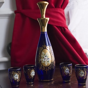 Murano vintage decanter set - Etsy 日本