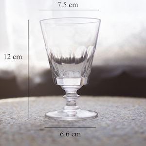 Georgian Glass Rummer c1820, antique glass, wine glass, made in England, collectable glass