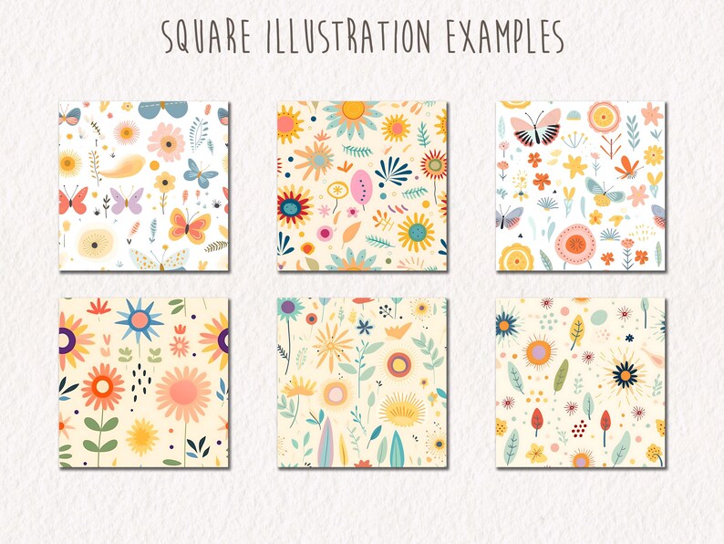 Seamless Boho Digital Paper, Boho Seamless Pattern in JPG, A4 Boho ...
