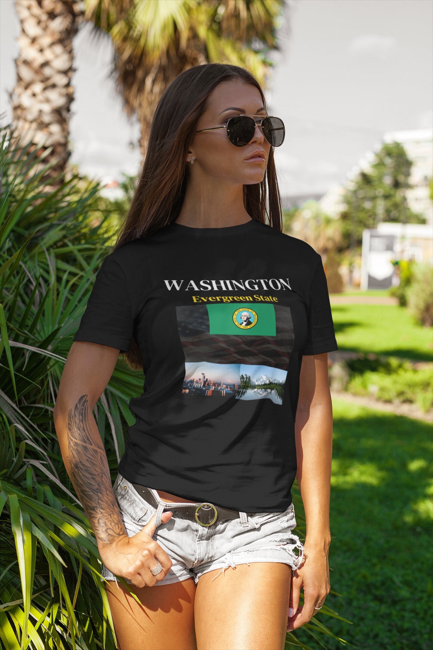 Washington, the Evergreen State, Unisex Classic Fit T-shirt