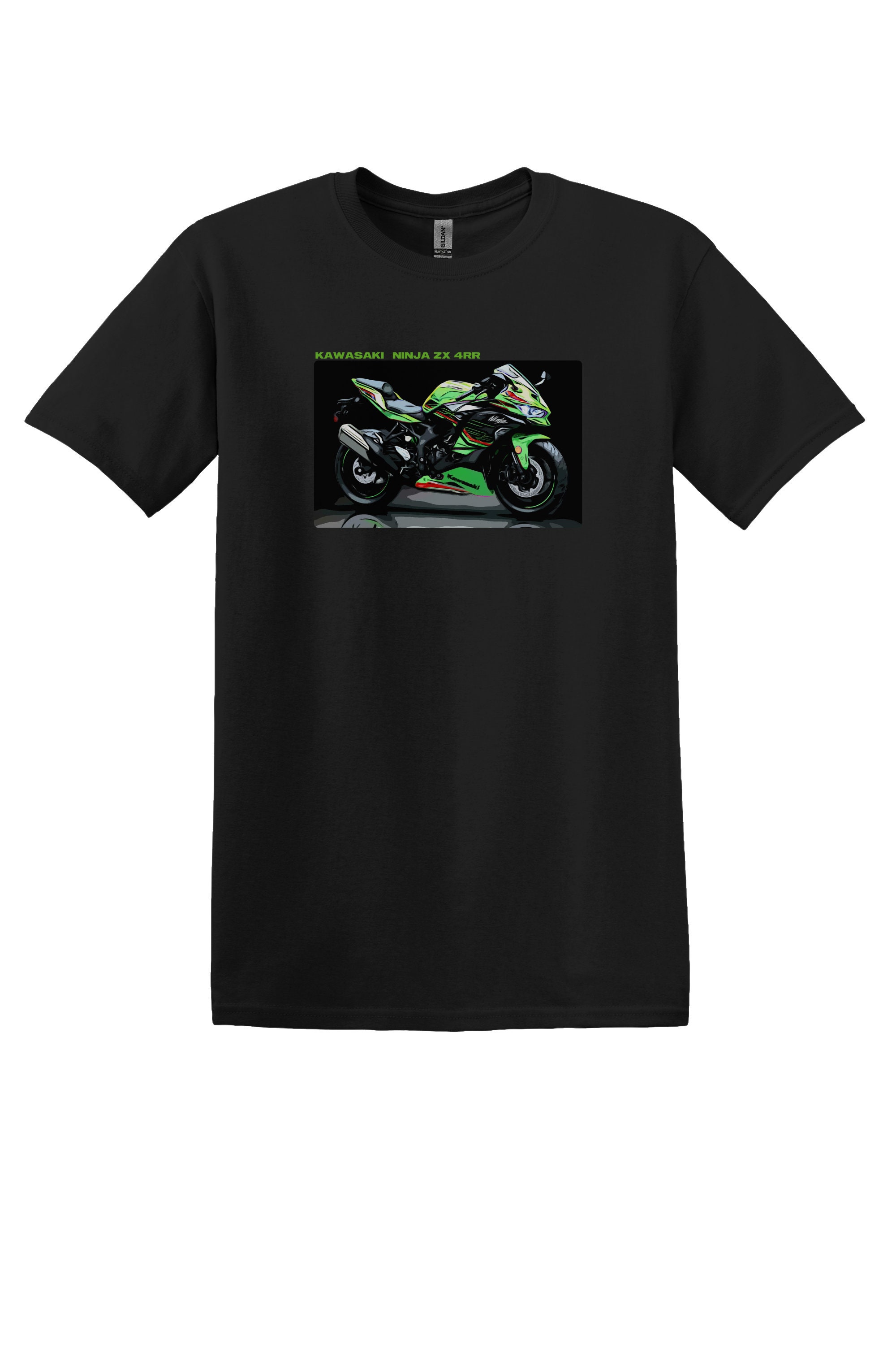 Cool Kawasaki Ninja ZX-4RR Motorcycle T-shirt. - Etsy