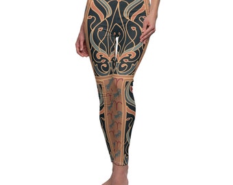 Calzas Aries Zodiac: Enciende tu estilo con Fiery Aries Energy y una cómoda mezcla de poliéster y spandex