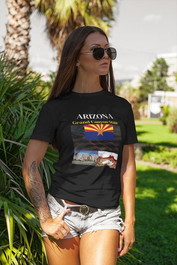 Arizona Flag The Grand Canyon State Phoenix T-Shirt Arizona Flag The Grand Canyon State Phoenix T-Shirt