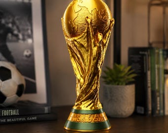 FIFA World Cup Trophy Replica 2026 - World Cup Soccer Trophy Replica, Soccer Trophy Decor, Football Award Statue, Sports Fan Gift