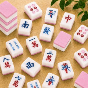 American Mahjong Tile Set 160 Tiles with Jokers, Mah Jongg Game Set, NMJL Compatible, Complete Mahjongg Gift, Game Night, Mahjong Lover Gift image 1