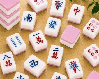 American Mahjong Tile Set 160 Tiles with Jokers, Mah Jongg Game Set, NMJL Compatible, Complete Mahjongg Gift, Game Night, Mahjong Lover Gift