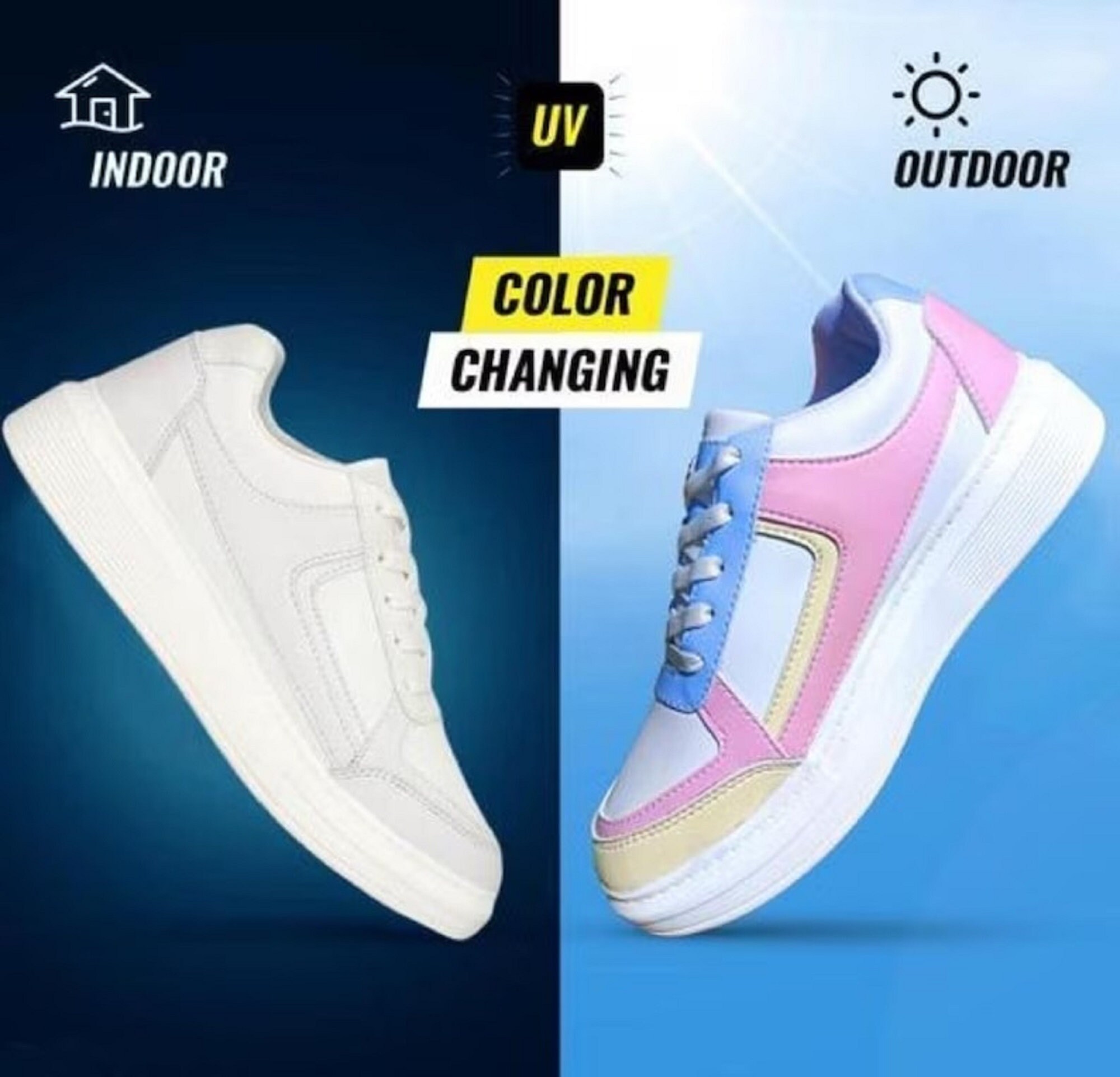 kleur veranderende air force 1