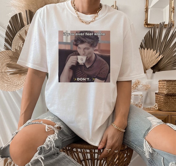 Louis Tomlinson Funny Unisex Tee One Direction Funny Tee One Direction T- shirt 1D Family 