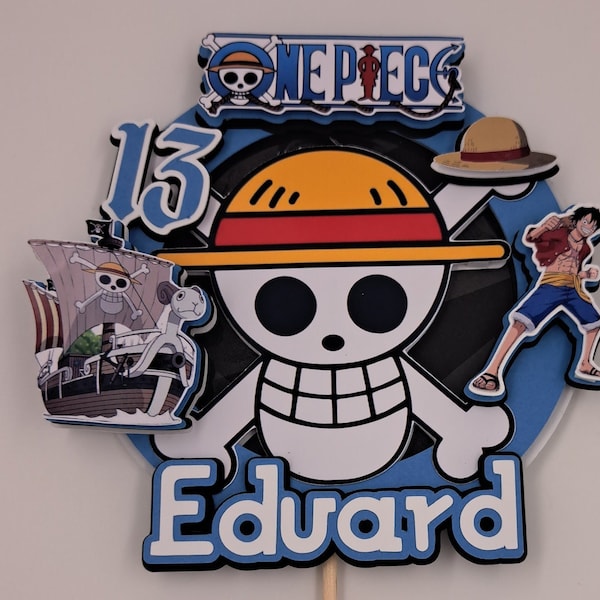 One Piece 3D CakeTopper