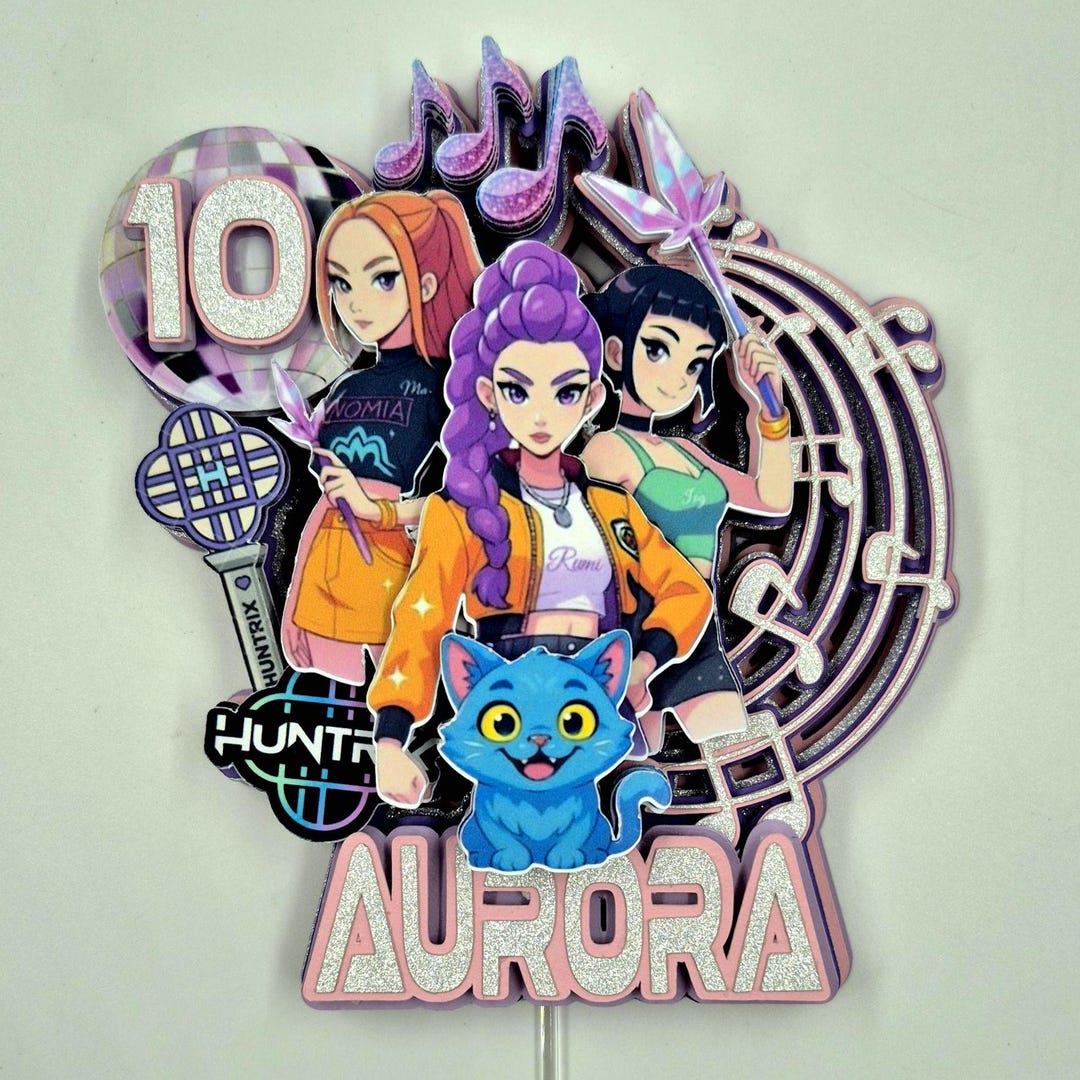 3D Cake Topper K pop Etsy UK