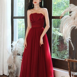 Red prom deals dress under 100