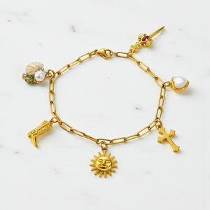 Custom Charm Bracelet, Personalized Charm Bracelet for Woman, Custom Bracelet Gift, Personalized Christmas Gift, Unique Gift for Mom