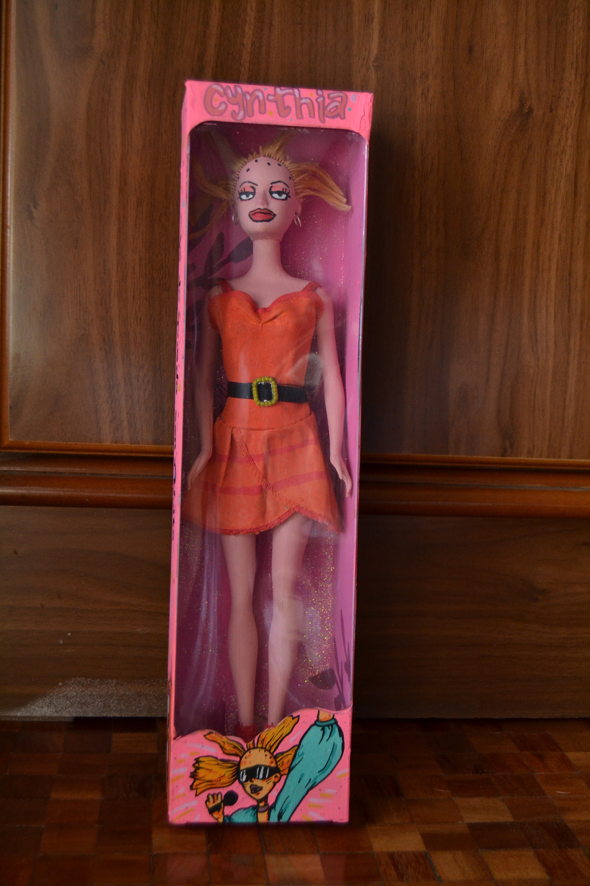 Cynthia de los Rugrats. Muñeca barbie pintada a mano Etsy España