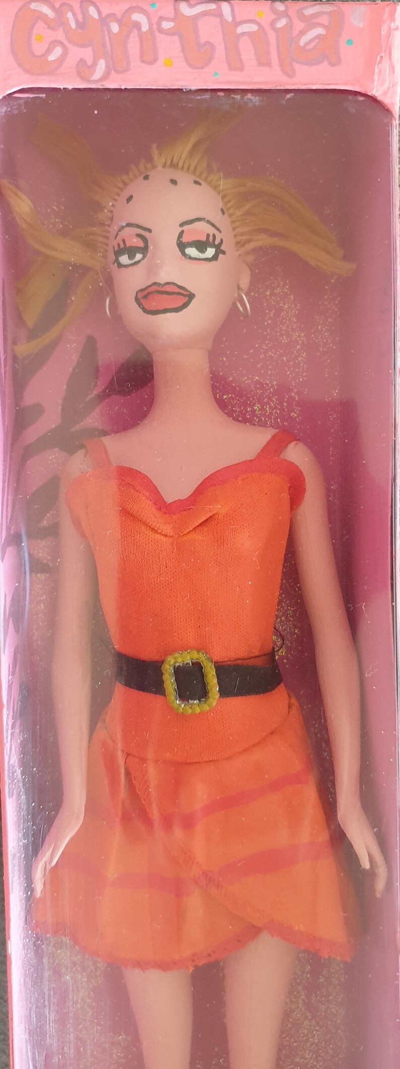 Cynthia de los Rugrats. Muñeca barbie pintada a mano Etsy México