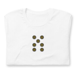 SCOPA T-shirt ricamata unisex • Sette Bello • Denari Idee Regalo Italiane • Carte Italiane • Briscola