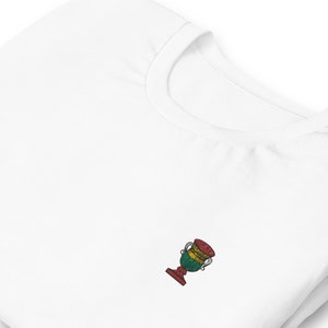 T-shirt unisexe SCOPA • Brodé • Bonnets • Idées cadeaux italiens Coppe • Cartes italiennes • Briscola