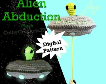 Flying Saucer Crochet Pattern *Digital PDF*