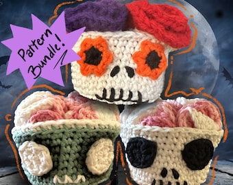 Coaster Heads Pattern Bundle *Digital PDF*