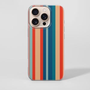Lines case Phone Case Retro Lines phone cover Cover for iPhone 17, 16e, 15, 14, 13, 12, Google Pixel 10, 9 Pro, 8, Samsung S25 edge, S24
