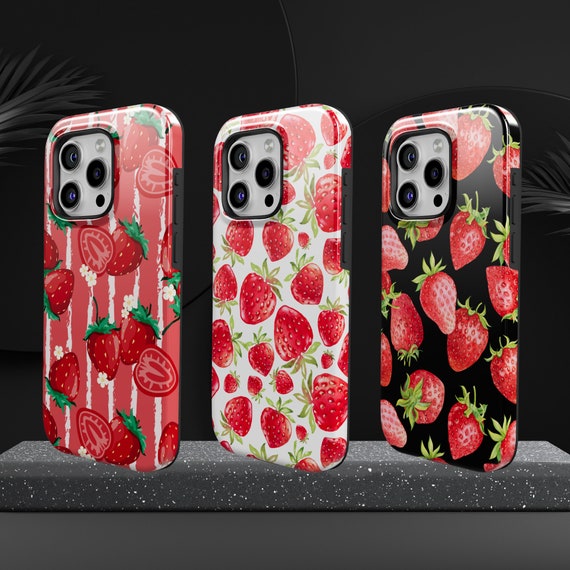 Strawberry Phone Case Phone Case Berry Phone TOUGH Cover for