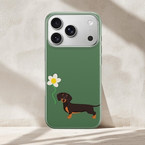 Dackel Handyhülle Handyhülle Wiener Handyhülle Cover Cover für iPhone 17, 16e, 15, 14, 13, 12, Google Pixel 10, 9 Pro, 8, 7A, Samsung S25 edge