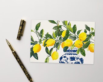 Cartolina LIMONI, Italia Cartolina Limoni, Amalfi Cartolina Standard Limoni Gialli Funky