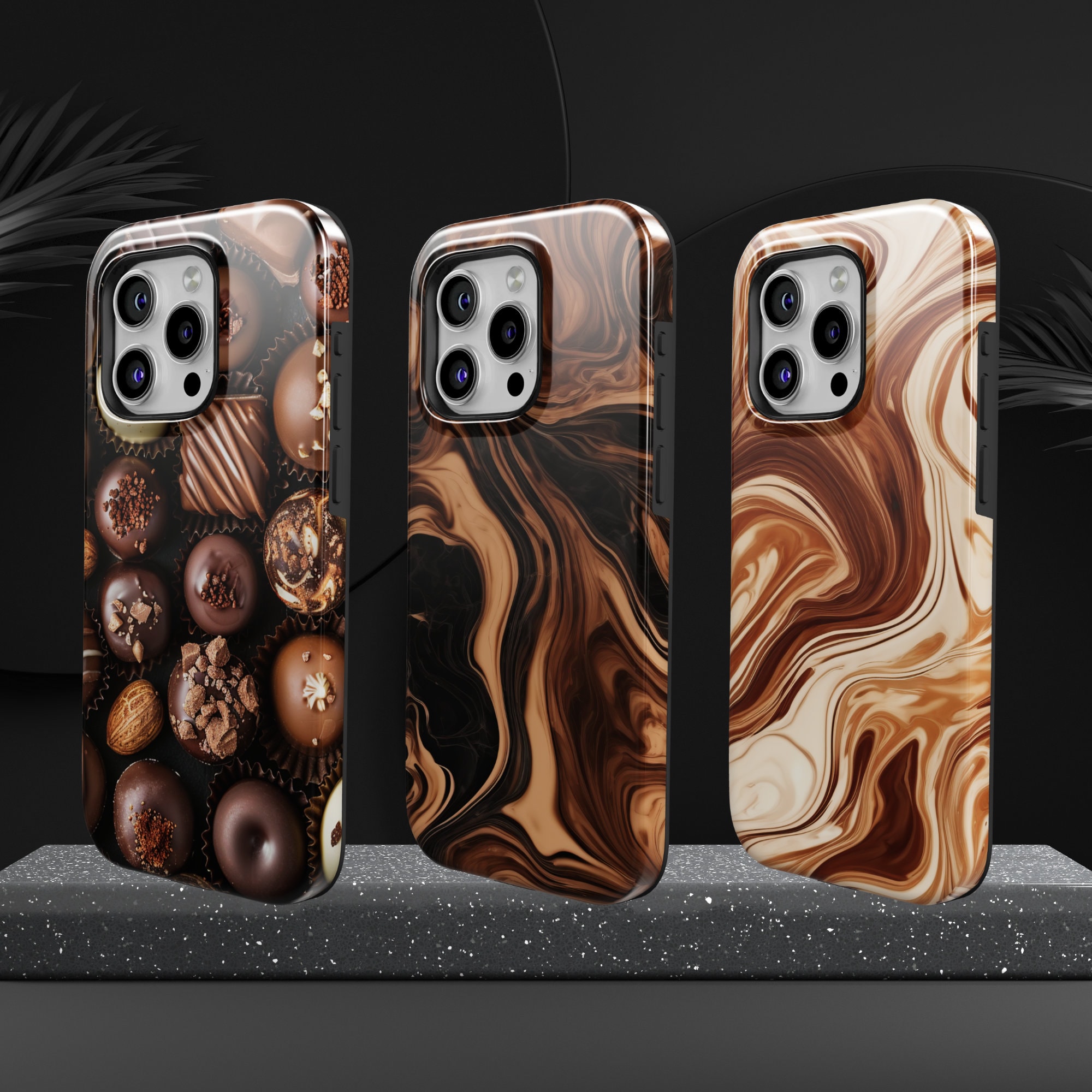 Chocolate Phone Case Phone Case Brown Phone TOUGH Cover for iPhone