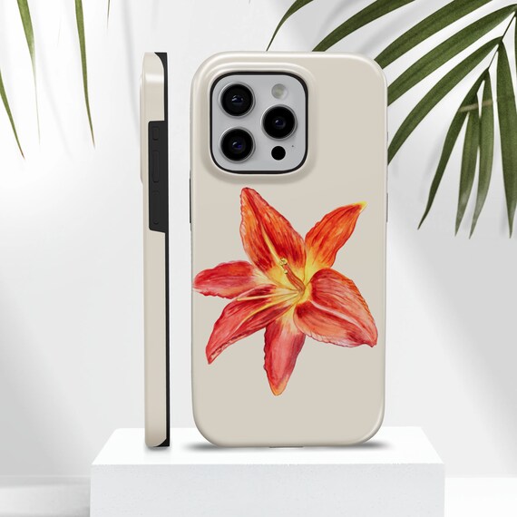 Lily Phone Case Phone Case Floral Phone TOUGH Cover for iPhone 17