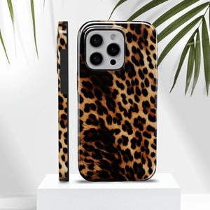 Luipaard telefoonhoesje Wild Cheetah TOUGH Cover voor iPhone 16e, 15, 14, 13, 12, Google Pixel 9Pro XL, 8A, 7A, 6A, Samsung S25, S24 FE, S23, A22