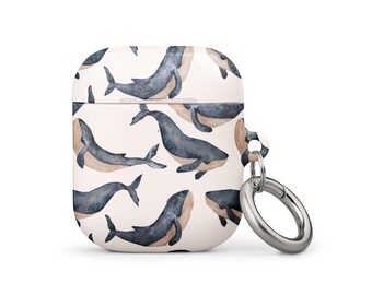 WHALE Case for AirPods® Underwater case for 1st, 2nd, and 3rd generation AirPods® and 1st and 2nd gen AirPods® Pro® Whale Fish