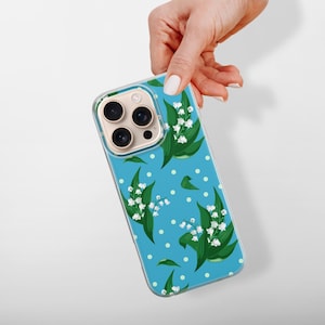 Lily of the Valley case Phone Case Flowers phone Cover for iPhone 17, 16e, 15, 14, 13, 12, Google Pixel 10, 9 Pro, 8, Samsung S25 edge, S24