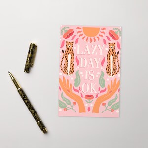 QUOTES Postkarte, Love yourself Druck Postkarte, Positive Zitate Standard-Postkarte Funky Zitate Postkarte