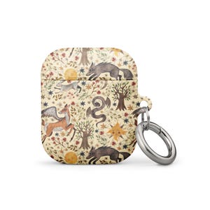 ANIMAUX DE LA FORÊT Étui pour AirPods® Rabbit Squirrel Housse pour AirPods® 1re, 2e et 3e générations et AirPods® Pro® 1re et 2e générations