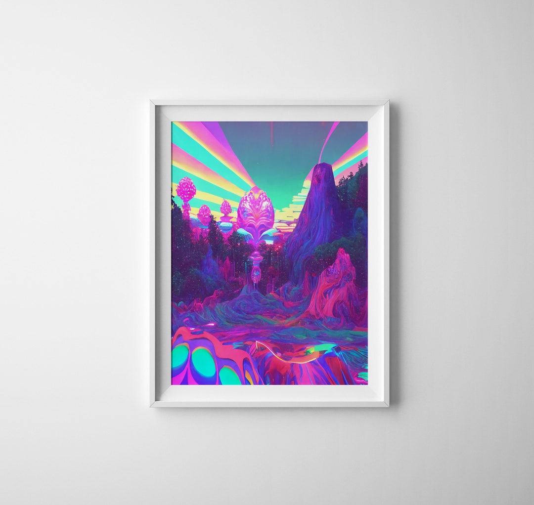 Let Take A Trip | Trippy Art | Psychedelic Art | Ai Art Download ...