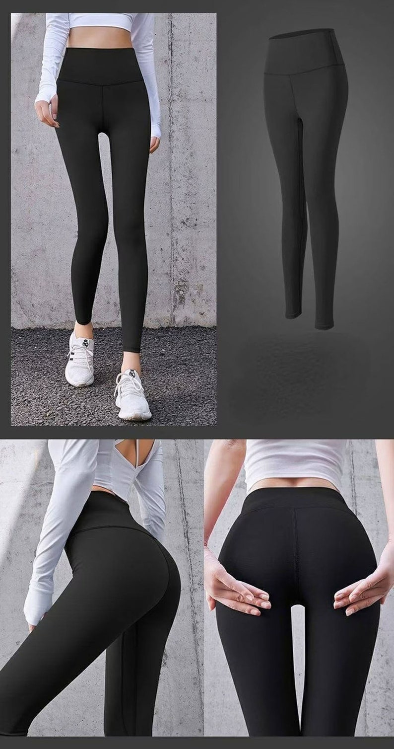 Open Crotch Leggings Crotchless Leggings With Zippersexy Gym - Etsy