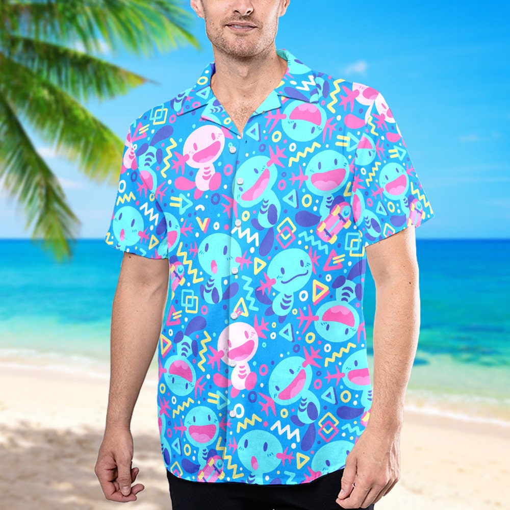 Discover Cartoon Hawaiian Shirt, Button Up Shirt