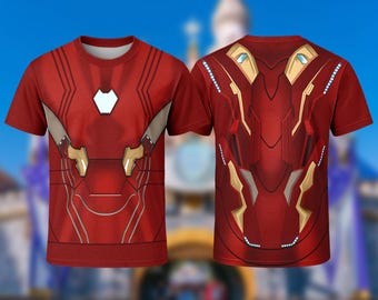 Hero Unisex Costume 3D T-Shirt, Halloween Cosplay Running Costume Shirt, Halloween Costume For Family Group T Shirt, Superhero Costume Shirt