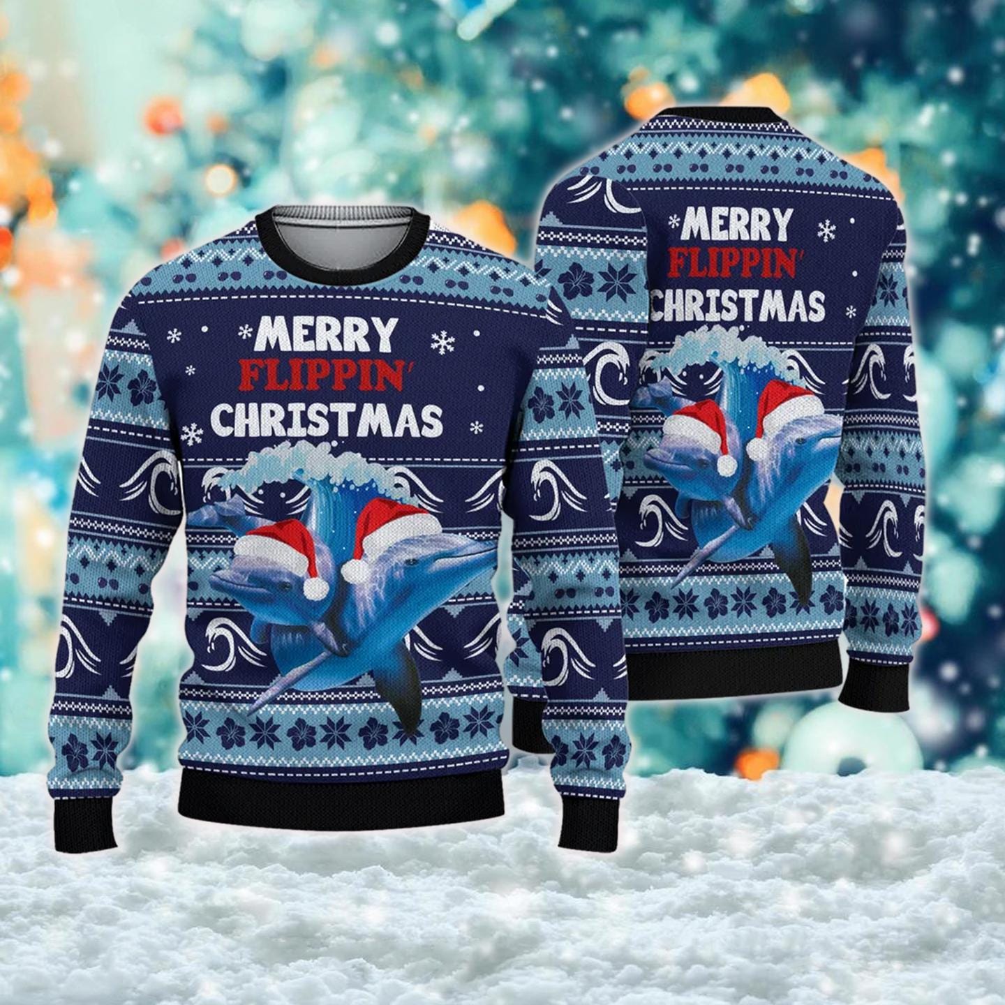 Ugly Dolphin Sweater Etsy Canada