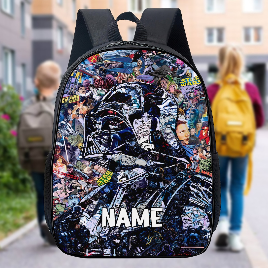Character Design Backpack Personalize Backpack All Characters Bag, Universe Movie Lunch Bag ...