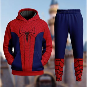Spider Man Halloween Shirt, Spiderman Superhero Halloween Costume For Family Group Zip Hoodie, Superhero Clothing Men Gift