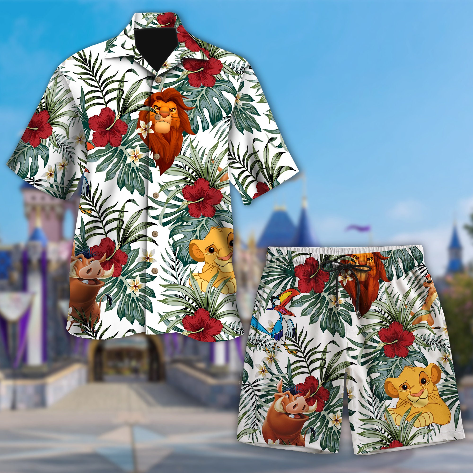 Lion king hawaiian shirt outlet