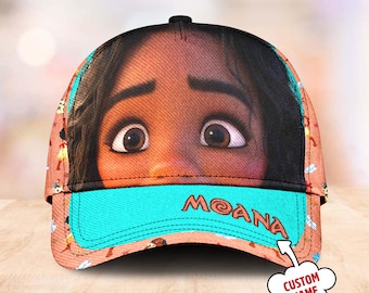 Moana Princess Classic Cap, Moana Ocean Journey Baseball Cap, Moana Character Hat, Moana Cartoon Movie Classic Hat, Gift For Kid Adult