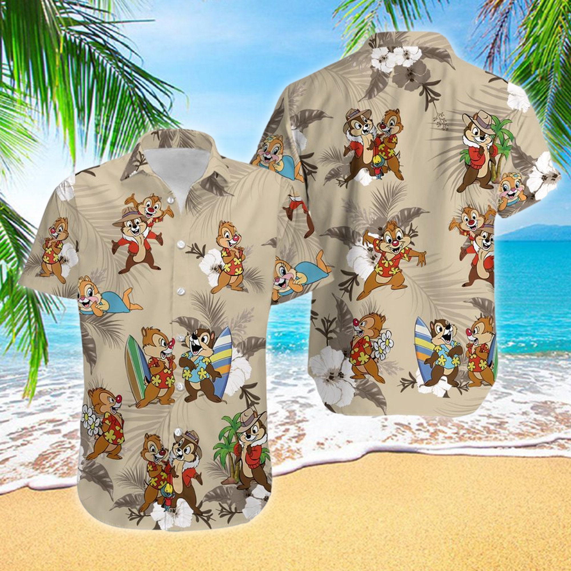 Discover Squirrel Movie Hawaii Beach Shirt, Squirrel Movie Button Up Shirt Holiday, Squirrel Hawaiian Shirt Gift