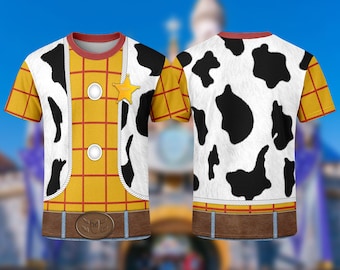 Disney Woody Cowboy Doll Halloween Shirt, Halloween Costume For Family Group Matching T Shirt, Toy Story Cosplay Costume Party Hoodie Outfit