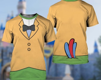 Disney Jose Carioca Costume T-Shirt, The Three Caballeros Cosplay Costume Shirt, Disney Cosplay Tee, Jose Cartoon Halloween Costume Tee