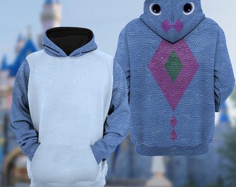 Frozen 3D Cosplay Hoodie, Bruni Princess 2 Costume, Bruni  Cosplay Costume Halloween Costume For Family Group T Shirt